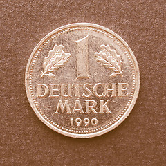 Image showing  Euro coin vintage