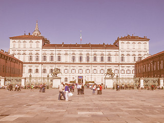 Image showing Palazzo Reale Turin vintage