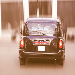 Image showing  London Cab taxi car vintage
