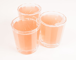 Image showing  Orange juice vintage