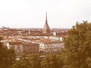 Image showing Turin, Italy vintage