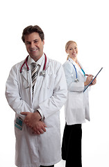 Image showing Caring doctors or medical professionals