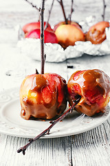 Image showing Sweetness from the apples in caramel