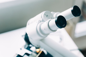 Image showing Microscope in Laboratory 