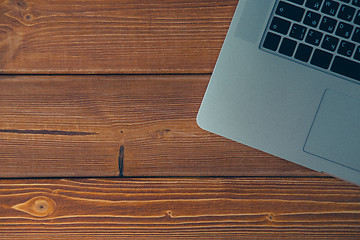 Image showing Laptop on the desk