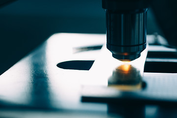 Image showing Microscope in Laboratory 