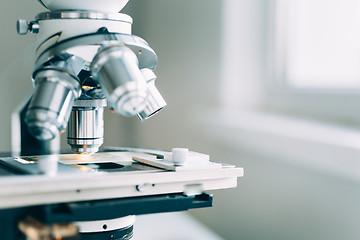 Image showing Microscope in Laboratory 