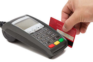 Image showing Credit Card Payment Terminal