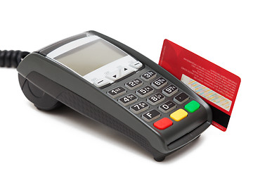 Image showing Credit Card Payment Terminal