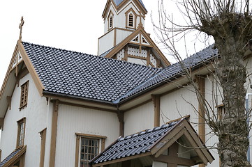 Image showing Flosta church in Arendal in Norway