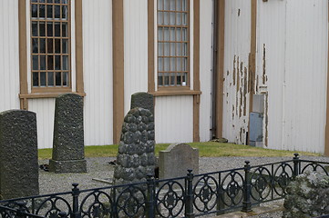 Image showing Flosta church in Norway