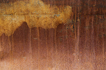 Image showing Rusty metal texture