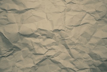 Image showing Wrinkled paper 