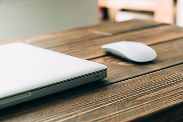 Image showing Laptop on the desk