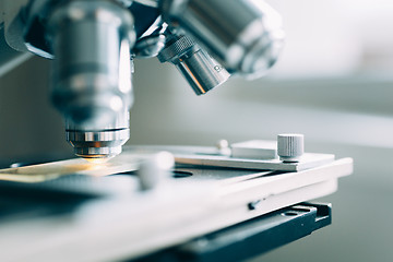 Image showing Microscope in Laboratory 