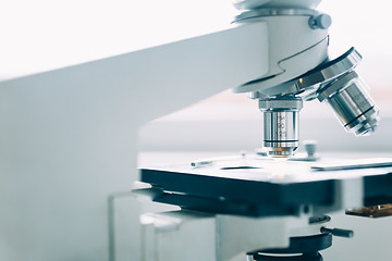 Image showing Microscope in Laboratory 