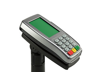 Image showing Credit card terminal