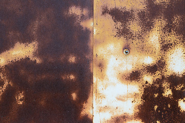 Image showing Rusty metal texture