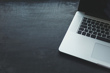 Image showing Laptop on the desk