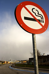 Image showing no smoking area