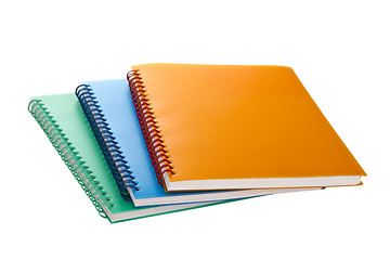 Image showing Three writing pads