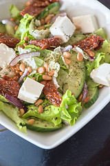 Image showing Salad feta cheese