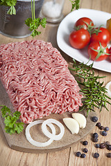 Image showing ingredients Meatloaf