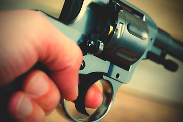 Image showing hand with gun