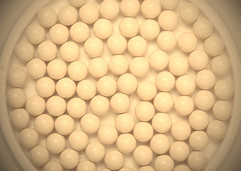 Image showing white balls