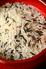 Image showing Uncooked Mixed Rice