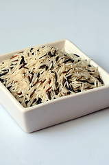 Image showing Uncooked Mixed Rice