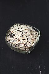 Image showing Uncooked Mixed Rice