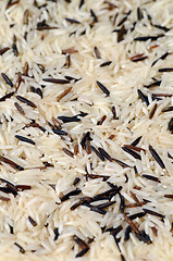 Image showing Uncooked Mixed Rice