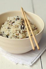 Image showing Boiled Mixed Rice