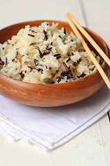 Image showing Boiled Mixed Rice