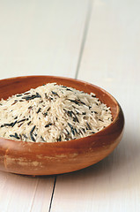 Image showing Uncooked Mixed Rice