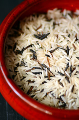 Image showing Uncooked Mixed Rice