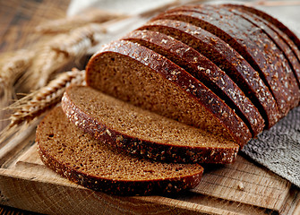 Image showing fresh rye bread