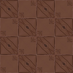 Image showing Chocolate Seamless Background