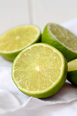 Image showing Fresh juicy limes