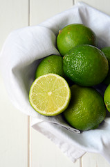 Image showing Fresh juicy limes