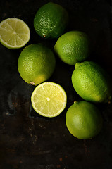 Image showing Fresh juicy limes