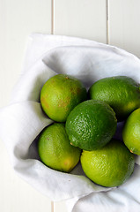 Image showing Fresh juicy limes