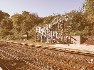 Image showing Wood End station in Tanworth in Arden vintage