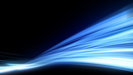 Image showing  Abstract strokes of light , tech background