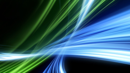 Image showing  Abstract strokes of light