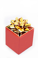 Image showing Gift box , studio shot