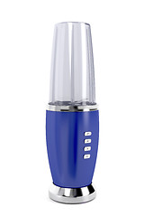 Image showing Blue electric blender