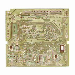 Image showing  Printed circuit vintage