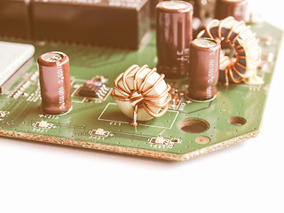 Image showing  Printed circuit vintage